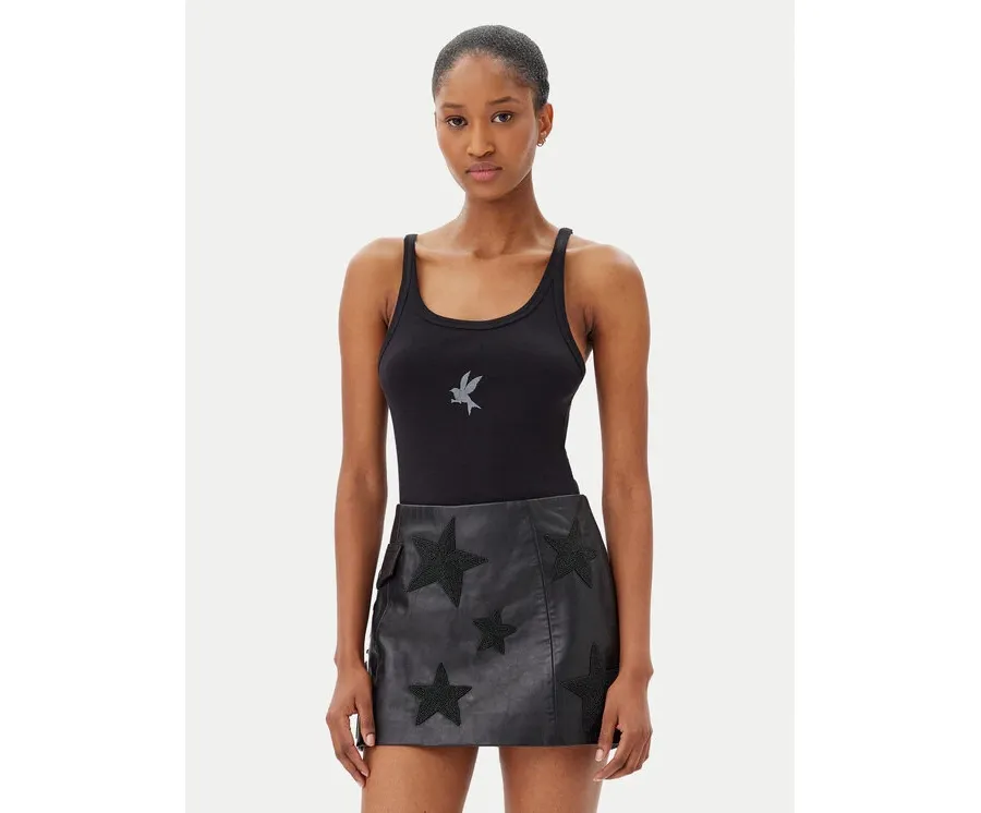 obrazek 1 One Teaspoon Top Fine 26605 Czarny Slim Fit