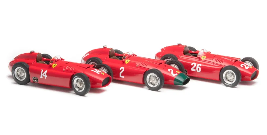 obrazek 8 Luksusowy zestaw trzech replik wyścigowych aut Ferrari D50