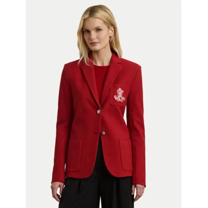 Zdjęcie LAUREN RALPH LAUREN Marynarka 200797305026 Czerwony Slim Fit
