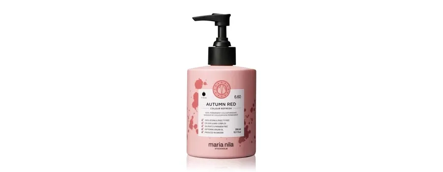 obrazek 1 Maria Nila Colour Refresh Autumn Red 6.60 Maska koloryzująca 300 ml