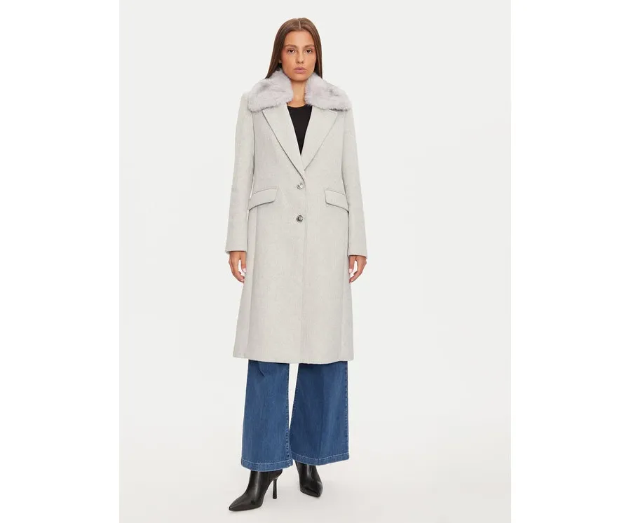 obrazek 1 Guess Płaszcz zimowy Nancy W4BL32 WGJG2 Szary Regular Fit