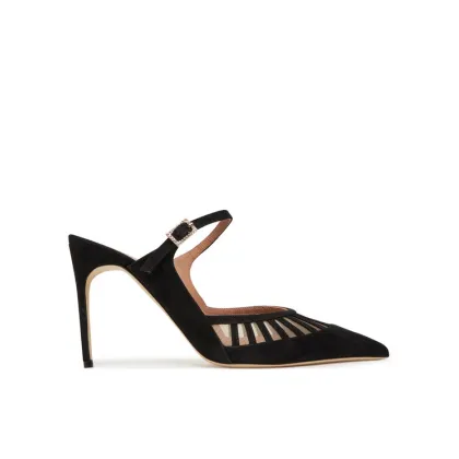 Zdjęcie MALONE SOULIERS Sandały Bardot 90-2 Czarny