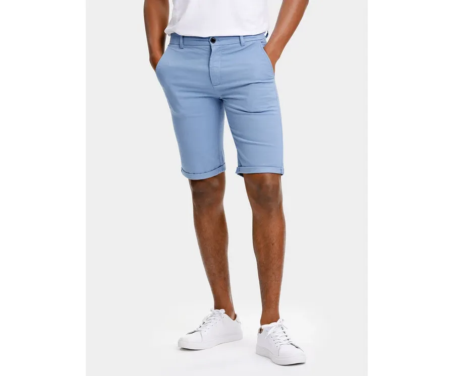 obrazek 1 Lindbergh Szorty materiałowe 30-505044 Niebieski Slim Fit