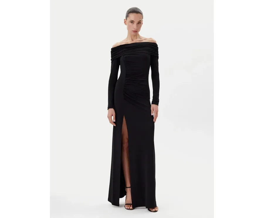 obrazek 1 Eleh Sukienka wieczorowa ESS250129 Czarny Regular Fit
