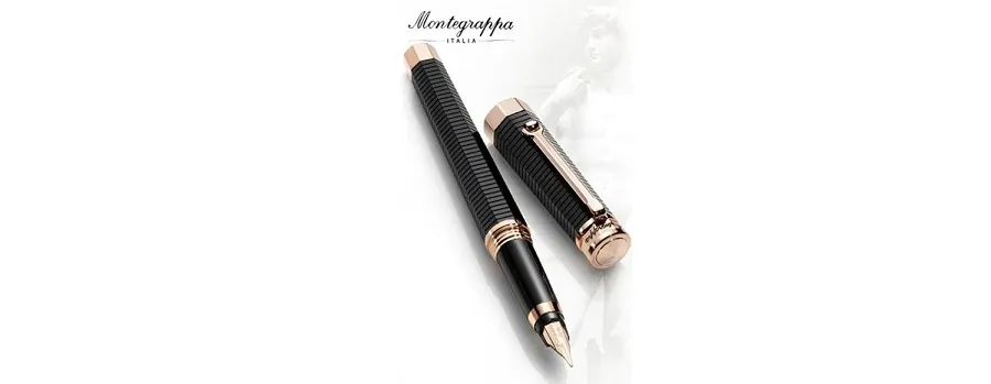 obrazek 1 Rose Gold NeroUno Żywica Pióro Wieczne Montegrappa