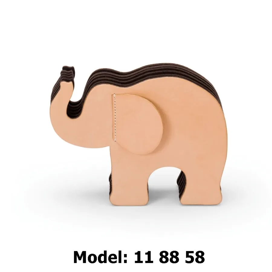 obrazek 3 Skórzany przybornik na biurko - Elephant