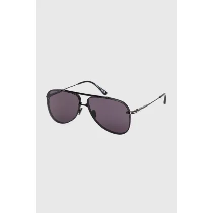 Zdjęcie Tom Ford okulary przeciwsłoneczne męskie kolor czarny FT1071_6201A