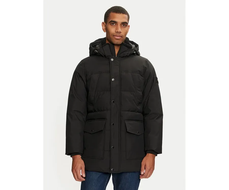 obrazek 1 Tommy Hilfiger Kurtka zimowa Rockie MW0MW36593 Czarny Regular Fit