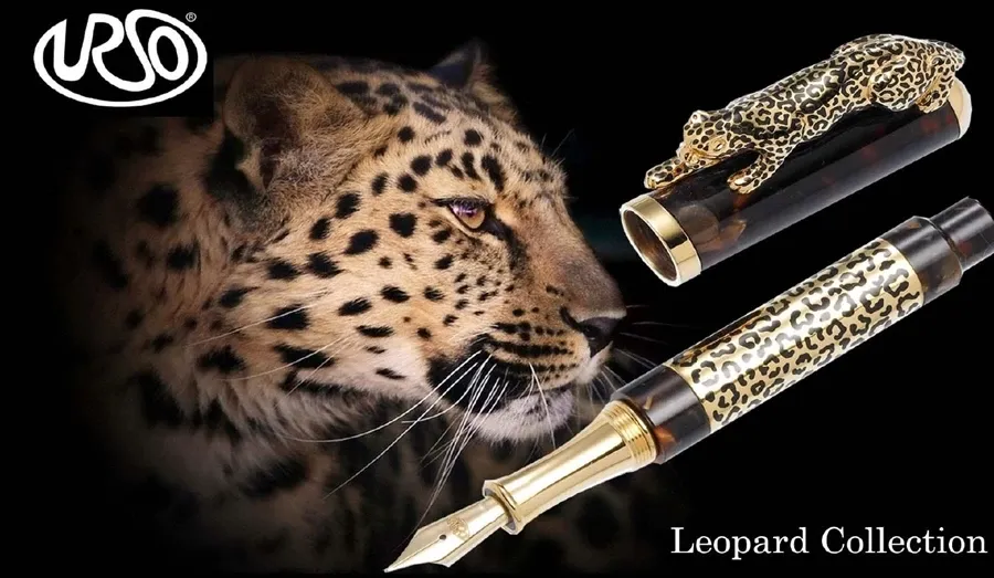 obrazek 4 Piękne pióro wieczne Leopard