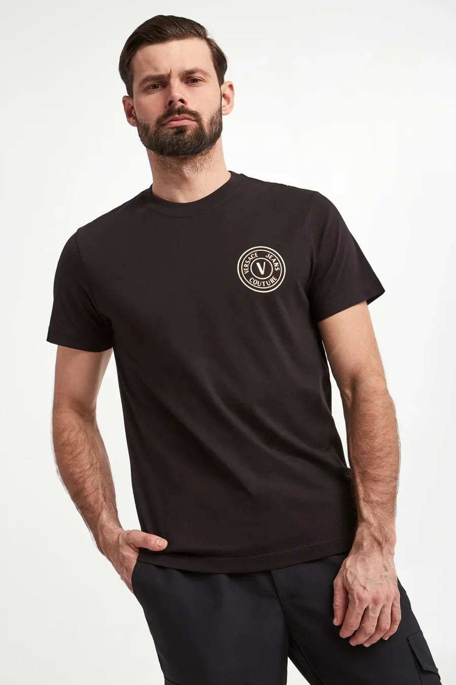 obrazek 1 T-shirt męski VERSACE JEANS COUTURE Versace Jeans Couture