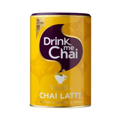 Zdjęcie Drink Me - Chai Latte Vanilla - waniliowy napój w proszku 250g DRINK ME CHAI