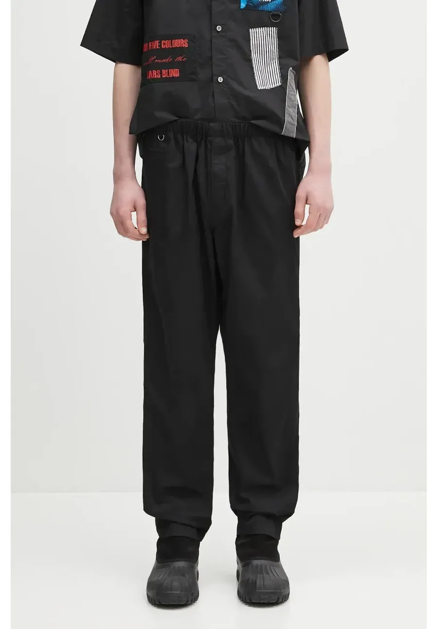 obrazek 1 Undercover spodnie Pants męskie kolor czarny proste US1E4592.1