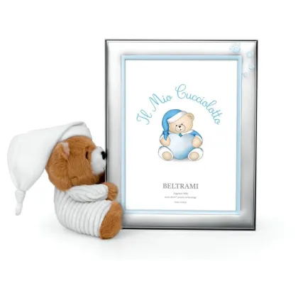 Picture Elegant children's frame with a mascot 10x15