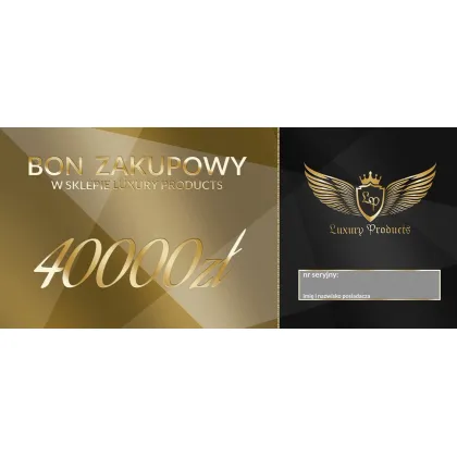 Zdjęcie Bon zakupowy Luxury Products na 50 000 zł