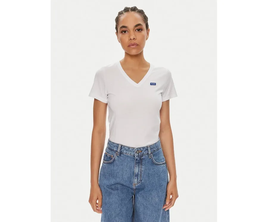 obrazek 1 Hugo T-Shirt Classic 50513667 Biały Regular Fit HUGO