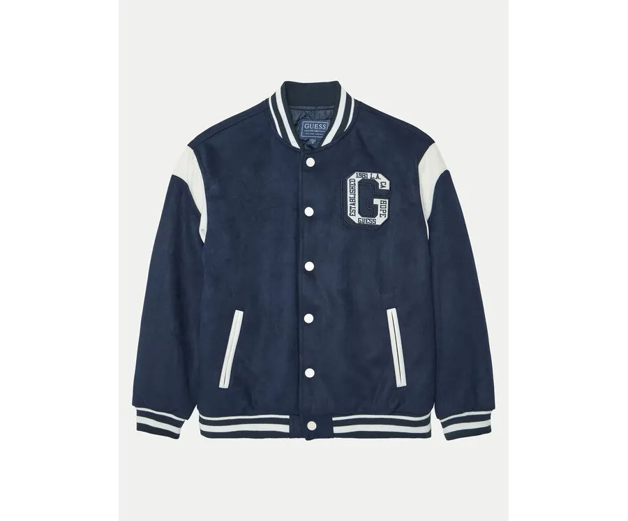 obrazek 1 Guess Kurtka bomber L5RL07 WG970 Granatowy Regular Fit