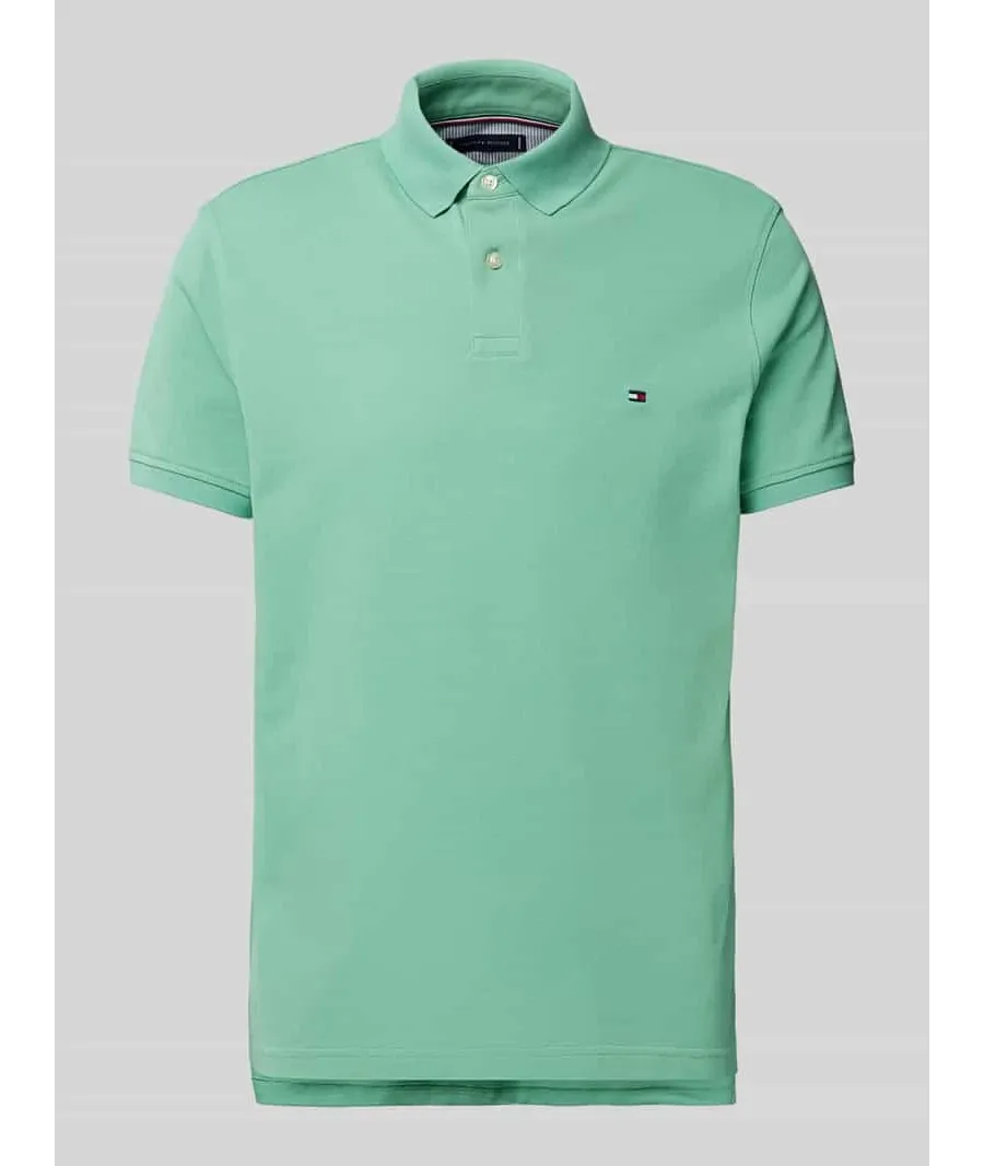 obrazek 1 Tommy Hilfiger Polo 1985 MW0MW17770 Zielony Regular Fit