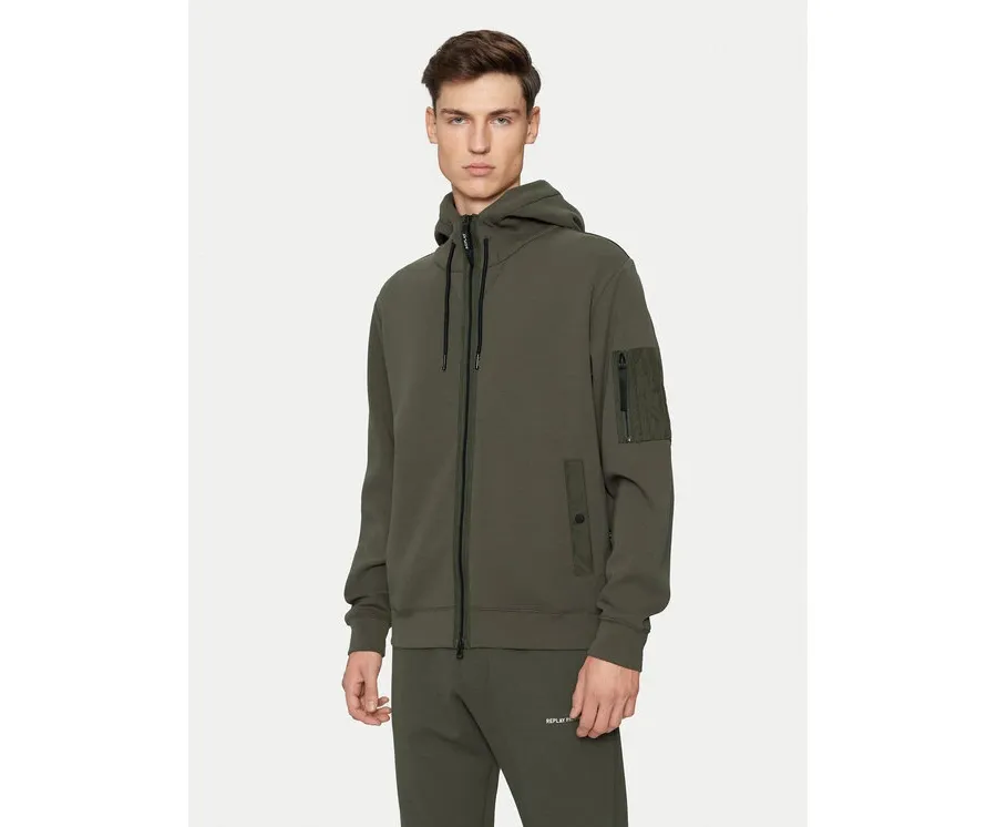 obrazek 1 REPLAY Bluza M6964 .000.23655 Szary Regular Fit