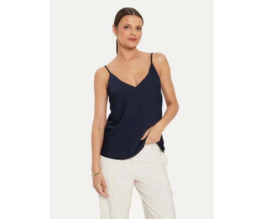 obrazek 1 ViCOLO Bluzka TB0408 Granatowy Regular Fit
