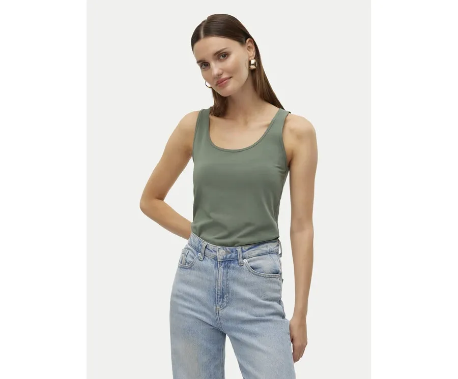 obrazek 1 Vero Moda Top Lulu 10323756 Zielony Regular Fit