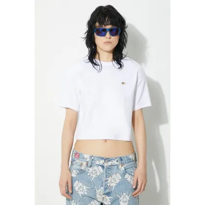 Zdjęcie Fiorucci t-shirt Angel Patch Padded Cropped T-Shirt damski kolor biały M01FPTSH095CJ03WH01