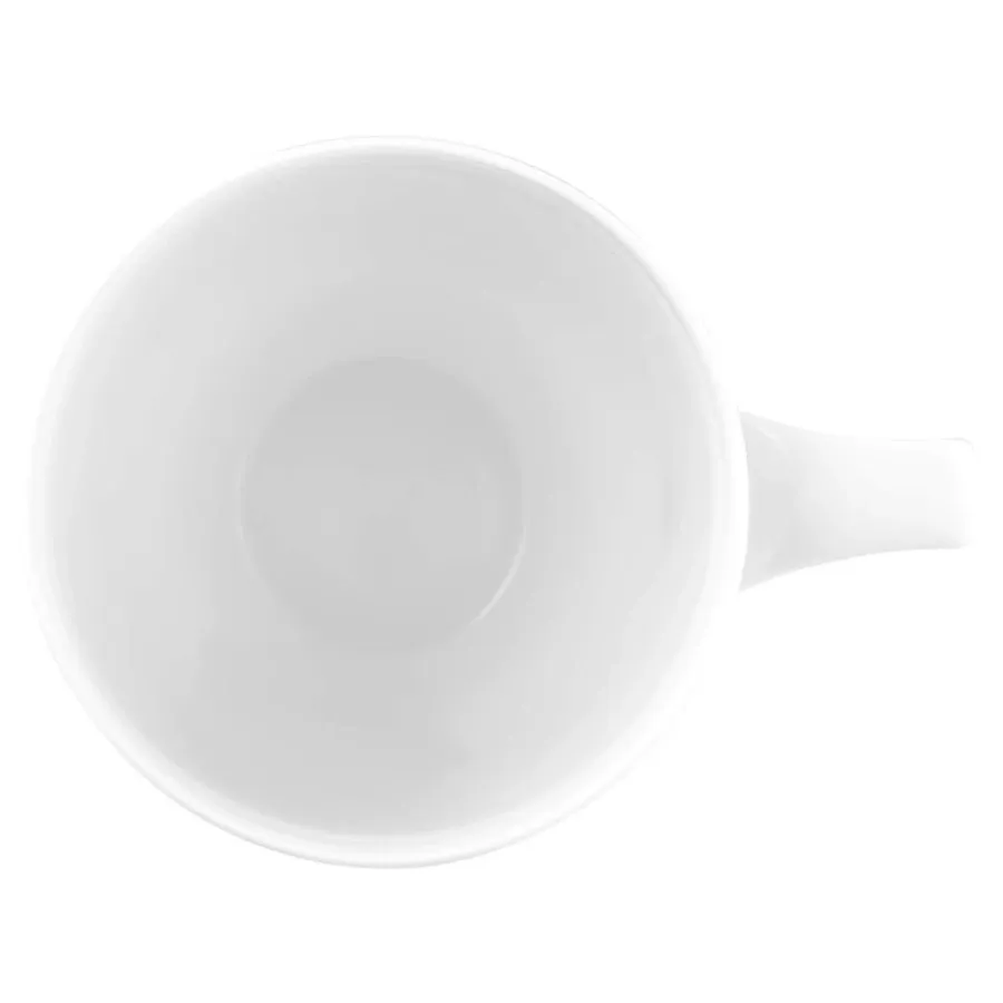 obrazek 3 Prestiżowy biały porcelanowy kubek o nowoczesnym kształcie – Tettau