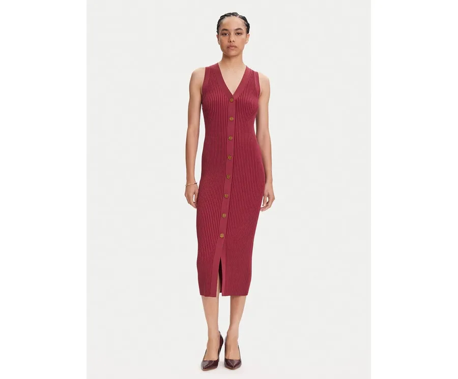 obrazek 1 MICHAEL Michael Kors Sukienka dzianinowa MT5832533D Różowy Slim Fit