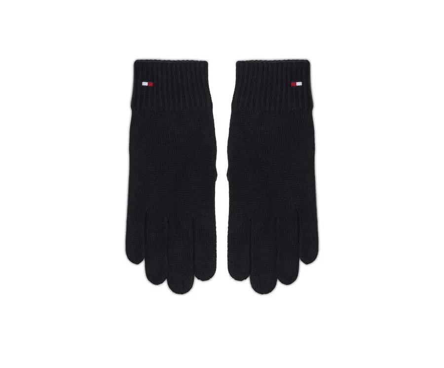 obrazek 1 Tommy Hilfiger Rękawiczki Damskie Essential AW0AW16435 Czarny