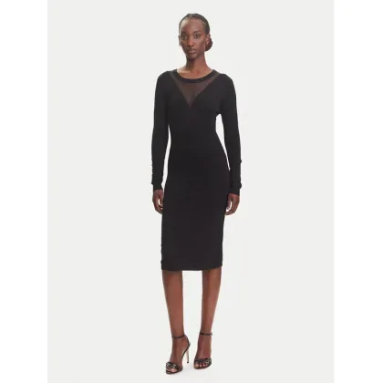 Zdjęcie Fracomina Sukienka dzianinowa FJ23WD5002K51801 Czarny Slim Fit