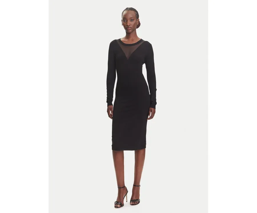 obrazek 1 Fracomina Sukienka dzianinowa FJ23WD5002K51801 Czarny Slim Fit
