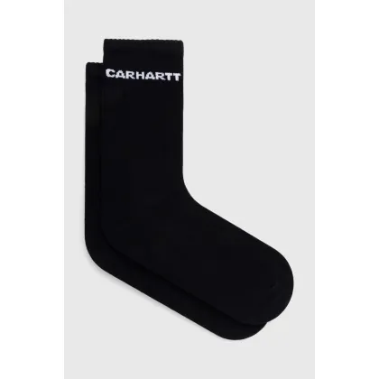 Zdjęcie Carhartt WIP skarpetki Link Socks męskie kolor czarny I033005.0D2XX