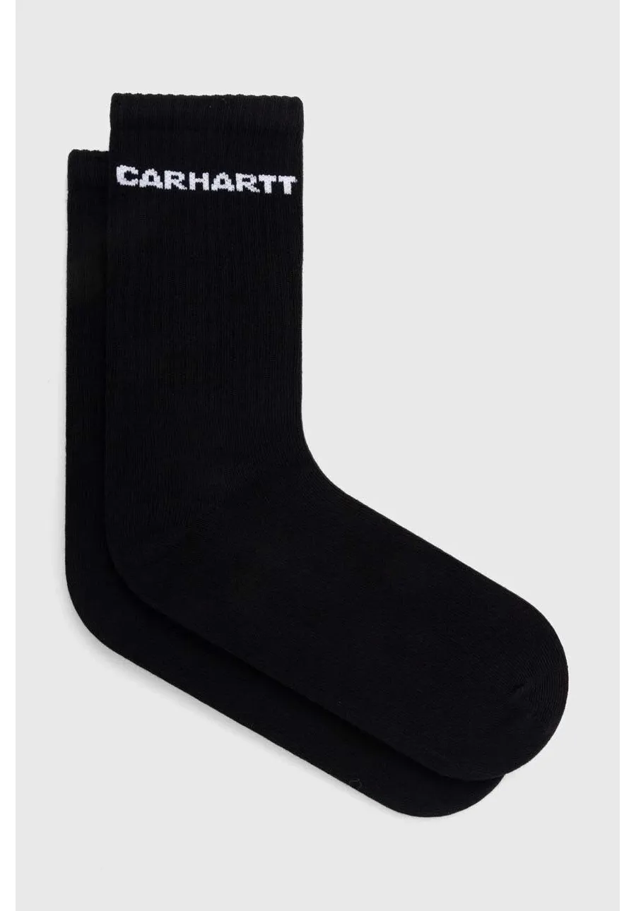 obrazek 1 Carhartt WIP skarpetki Link Socks męskie kolor czarny I033005.0D2XX