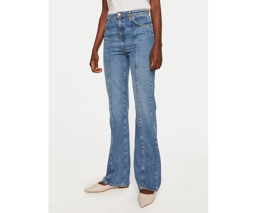 obrazek 1 TWINSET Jeansy 242TP2563 Niebieski Straight Fit