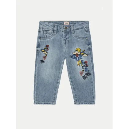 Zdjęcie Guess Jeansy N5GA05 D45E0 Niebieski Relaxed Fit