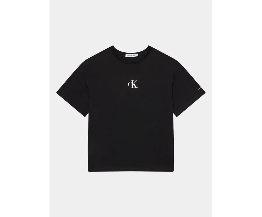 obrazek 1 Calvin Klein Jeans T-Shirt IG0IG02136 Czarny Boxy Fit