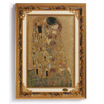 Zdjęcie Gobelin „Pocałunek” Gustava Klimta