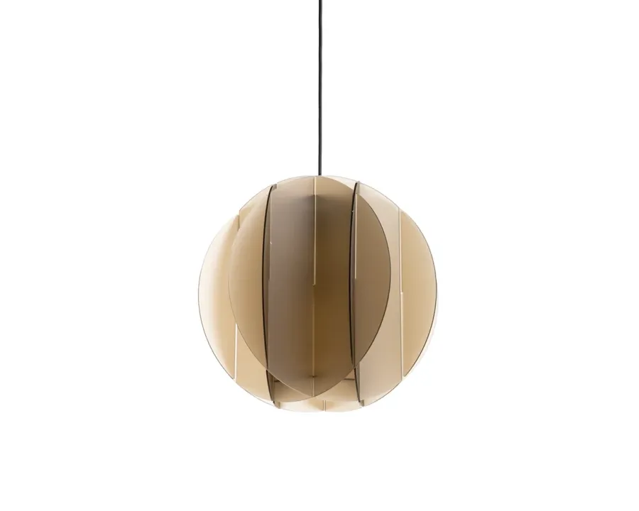 obrazek 3 Lampa wisząca o kształcie kuli złożonej z kilku elementów