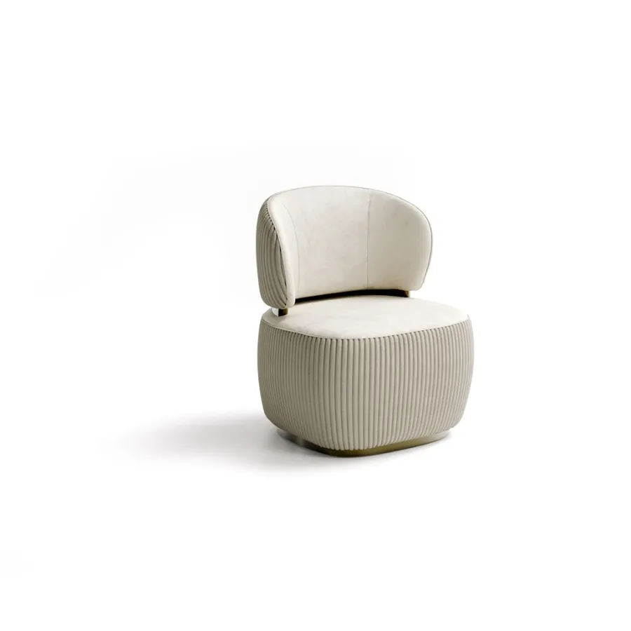 obrazek 2 Włoski fotel do salonu w stylu modernistycznym