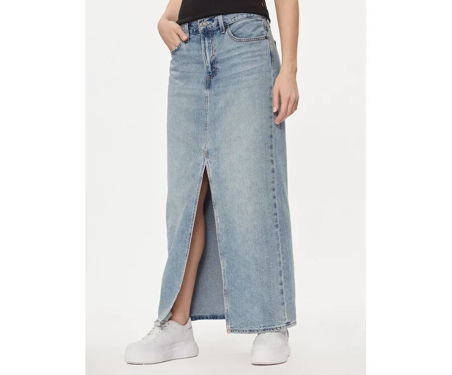 obrazek 1 Levi's® Spódnica jeansowa A7512-0000 Niebieski Regular Fit