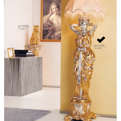 Picture A unique woman lamp 144 cm - Valle d'oro Patchi