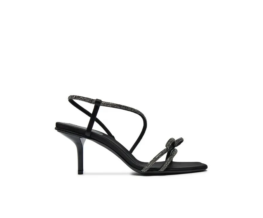 obrazek 1 Max Mara Sandały Crystalsandal 2424526411600 Czarny