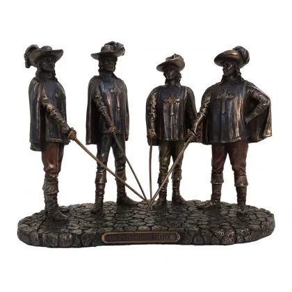 Picture Decorative figurine - D'Artagnan and the three musketeers