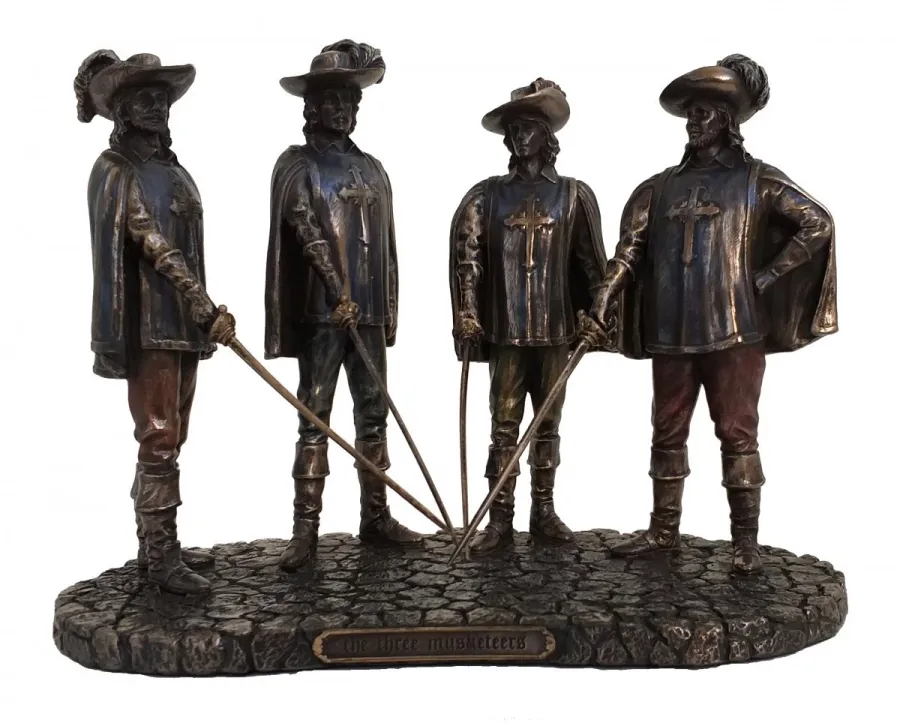 obrazek 1 Figurka ozdobna - D’Artagnan i trzej muszkieterowie