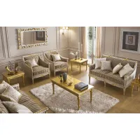 Picture Luxurious Italian armchair in antique style - Morello Gianpaolo