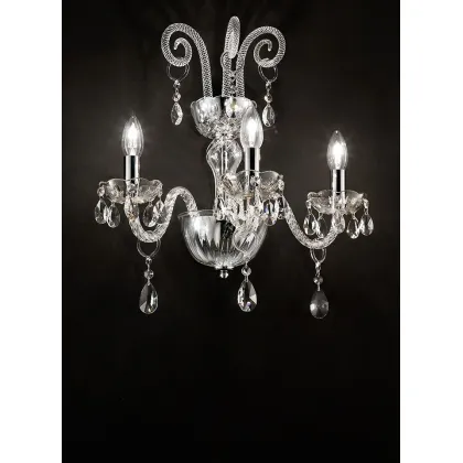 Zdjęcie Klasyczna lampa ścienna do luksusowych wnętrz