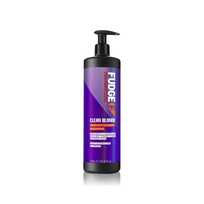 Zdjęcie FUDGE Clean Blonde Violet Toning Shampoo Szampon do włosów 1000 ml