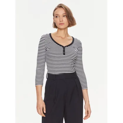 Zdjęcie Tommy Hilfiger Bluzka WW0WW41995 Granatowy Slim Fit