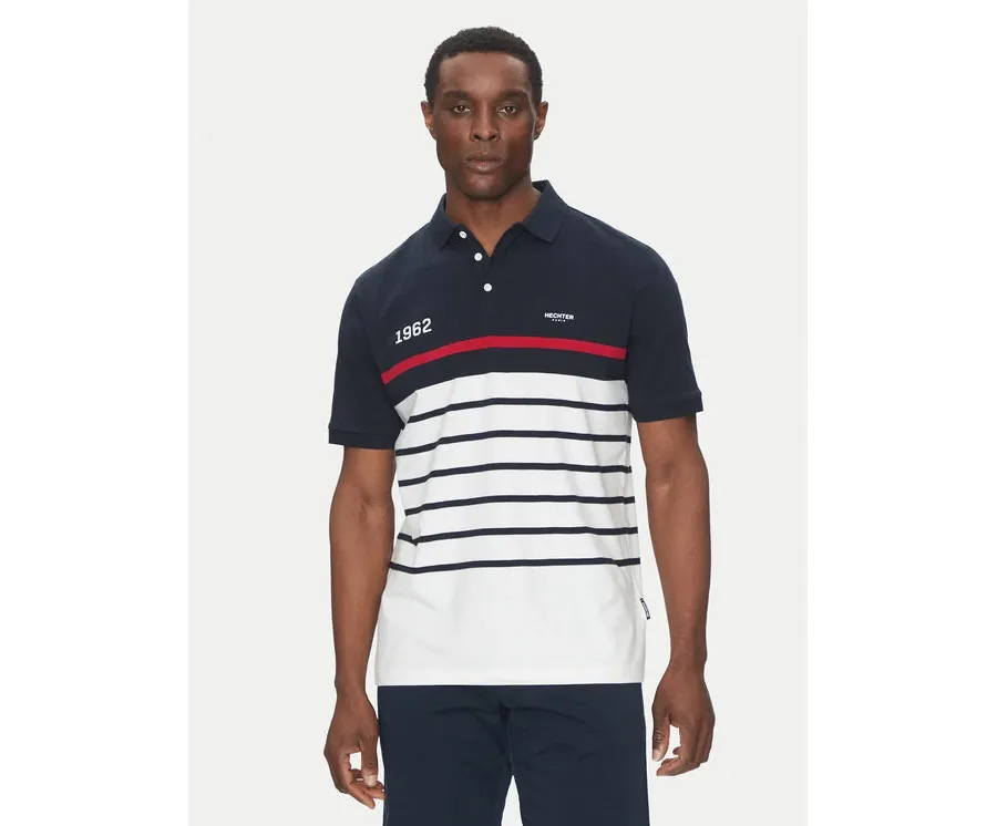 obrazek 1 Hechter Paris Polo 74005 151927 Granatowy Regular Fit