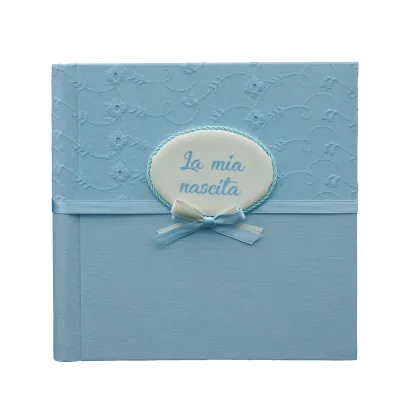 Picture A unique blue album for baby photos