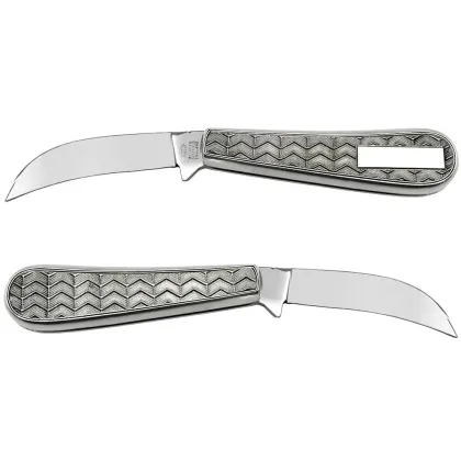 Zdjęcie Poręczny nożyk do papieru ze stali nierdzewnej i pewteru